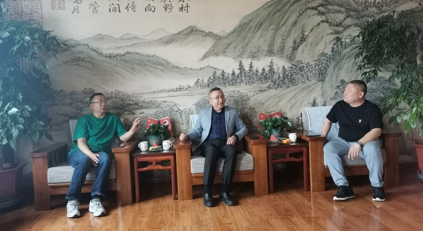 中金協(xié)執(zhí)行會(huì)長兼秘書長陳雷鳴一行來我公司考察調(diào)研